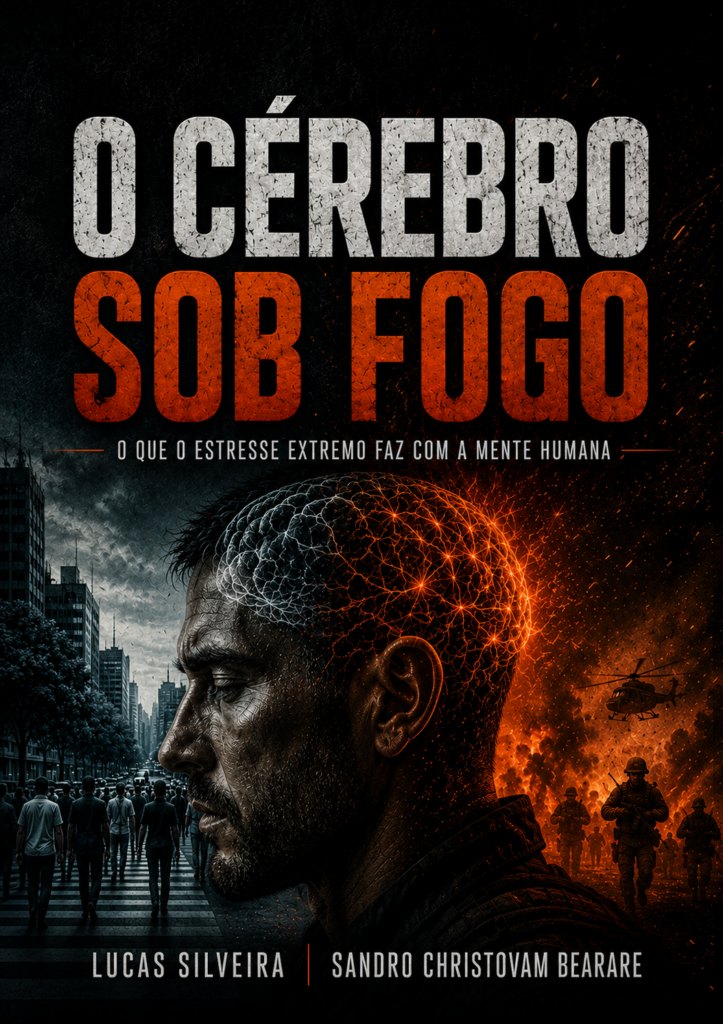 Capa do livro O Cérebro sob Fogo
