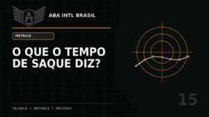 O que o tempo de saque realmente diz sobre sua performance — ABA Intl Brasil